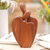Wood statuette, 'Coupled Together' - Romantic Suar Wood Statuette from Bali (image 2) thumbail