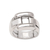 Sterling silver band ring, 'Brick Wall' - Modern Sterling Silver Band Ring (image 2c) thumbail
