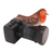 Wood statuette, 'Robin's Photo Shoot' - Suar Wood Bird Statuette with Camera Motif