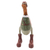 Teak wood statuette, 'Soldier Duck' - Teak Wood Duck Statuette with Soldier Motif (image 2a) thumbail