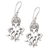 Sterling silver dangle earrings, 'Deep Sea Spirit' - Sterling Silver Dangle Earrings with Octopus Motif thumbail