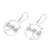 Sterling silver dangle earrings, 'Dragonfly Playground' - Sterling Silver Dangle Earrings with Dragonfly Motif (image 2b) thumbail