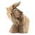 Wood statuette, 'Protect Me' - Hand Made Hibiscus Wood Statuette from Bali thumbail