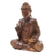 Escultura de madera - Escultura de Buda de madera de hibisco tallada a mano