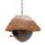 Coconut shell birdhouse, 'Twilight House' - Coconut Shell and Bamboo Birdhouse from Bali