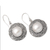 Cultured pearl dangle earrings, 'Heavenly Blossoms' - Sterling Silver Cultured Pearl Dangle Earrings from Bali