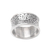 Men's sterling silver band ring, 'In a Labyrinth' - Men's Sterling Silver Band Ring with Labyrinth Motif (image 2d) thumbail