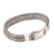 Men's sterling silver chain bracelet, 'Declaration of Love' - Men's Handcrafted Sterling Silver Chain Bracelet
