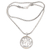 Collar colgante de plata esterlina - Collar Colgante de Plata de Ley con Motivo Árbol de la Vida