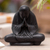 Wood sculpture, 'Prayers of Buddha' - Hand-Carved Wood Buddha Sculpture from Indonesia (image 2) thumbail