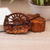 Wood puzzle box, 'Sunlight Blooms' - Suar Wood Puzzle Box Hand-Carved in Bali (image 2b) thumbail