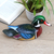 Wood sculpture, 'Carolina Duck' - Handcrafted Suar Wood Duck Sculpture from Java