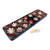 Wood batik mancala board game, 'Fun Parang Blue' - Hand-painted Wood Batik Mancala Board Game from Indonesia thumbail