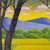 'My Ricefield is Yellowing' - Pintura de paisaje del artista javanés