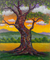 'Trees Always Give' - Original Signed Acrylic Landscape Painting