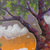 'Los árboles siempre dan' - Pintura de paisaje acrílico original firmada
