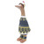 Wood sculpture, 'Roman Duck' - Bamboo and Teak Wood Duck Sculpture in Roman Garments