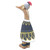Wood sculpture, 'Roman Duck' - Bamboo and Teak Wood Duck Sculpture in Roman Garments