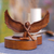 Wood statuette, 'Resting Angel' - Hand Carved Suar Wood Angel Statuette from Bali (image 2b) thumbail