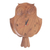 reloj de pared de madera - Reloj de pared tallado a mano elaborado con madera de suar en Indonesia