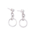 Sterling silver dangle earrings, 'Dreamy Chain' - Handcrafted 925 Sterling Silver Dangle Earrings from Bali
