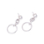 Sterling silver dangle earrings, 'Dreamy Chain' - Handcrafted 925 Sterling Silver Dangle Earrings from Bali
