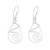 Sterling silver dangle earrings, 'Radiant Drop' - Sterling Silver Dangle Earrings Handcrafted in Bali