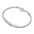 Pulsera colgante de plata de ley - Pulsera colgante de plata esterlina hecha a mano en Bali