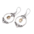 Citrine dangle earrings, 'Daylight Miracle' - Citrine and Sterling Silver Dangle Earrings Crafted in Bali (image 2b) thumbail