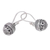 Sterling silver dangle earrings, 'Bali Orbs' - Sterling Silver Dangle Earrings Crafted in Bali (image 2c) thumbail