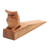 Curated gift set, 'Owl-some Trio' - Wood Owl Puzzle Box Statuette and Door Stop Curated Gift Set