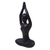 Wood sculpture, 'The Sky' - Hand-Carved Suar Wood Meditation Sculpture in Brown (image 2c) thumbail