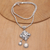 collar con colgante de perlas cultivadas - Collar con colgante de perlas cultivadas de libélula de Bali