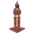 Wood sculpture, 'Pillar of Peace' - World Peace Project Wood Sculpture Hand-Carved in Bali (image 2c) thumbail