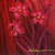 'Peace of Symphony' - Pintura realista balinesa de violinista con vestido rojo