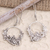 Sterling silver dangle earrings, 'Vines of the Valley' - Bali Sterling Silver Dangle Earrings with Vine Motif