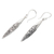 Sterling silver dangle earrings, 'Ancestral Magic' - Balinese Dangle Earrings Handcrafted from Sterling Silver (image 2b) thumbail