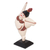 Wood statuette, 'Freedom Dance' - Handcrafted Albesia Wood Statuette of Dancing Woman (image 2b) thumbail