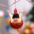 Wood ornament, 'Graceful Flight' - Hand-Painted Albesia Wood Ornament of Flying Woman (image 2) thumbail