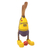 Wood sculpture, 'Champion Duck' - Handcrafted Wood Sculpture of Basketball Player Duck (image 2b) thumbail