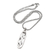 Men's sterling silver pendant necklace, 'Sophisticated Man' - Men's Sterling Silver Necklace with Shiny Pendant