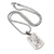 Men's sterling silver pendant necklace, 'Future Man' - Men's Sterling Silver Necklace with Geometric Pendant (image 2b) thumbail