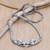 Halskette mit Anhänger aus Sterlingsilber - Halskette mit Anhänger aus Sterlingsilber mit Drachendetails