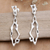 Sterling silver dangle earrings, 'Spring Origin' - Sterling Silver Root Dangle Earrings Crafted in Bali (image 2) thumbail
