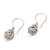 Sterling silver dangle earrings, 'Bali's Grandeur' - Balinese Traditional Sterling Silver Dangle Earrings