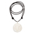 Men's bone pendant necklace, 'Ferocious Bull' - Men's Handcrafted Bone Pendant Necklace with Leather Cord thumbail