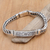 Sterling silver pendant bracelet, 'Ancestral Signs' - Sterling Silver Pendant Bracelet with Traditional Motifs