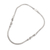 Collar de cadena de plata esterlina - Collar con colgante de cadena de plata esterlina Infinity de Bali