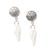 Sterling silver dangle earrings, 'Mystic Guide' - Sterling Silver Compass Dangle Earrings Crafted in Bali thumbail