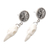 Sterling silver dangle earrings, 'Mystic Guide' - Sterling Silver Compass Dangle Earrings Crafted in Bali (image 2b) thumbail
